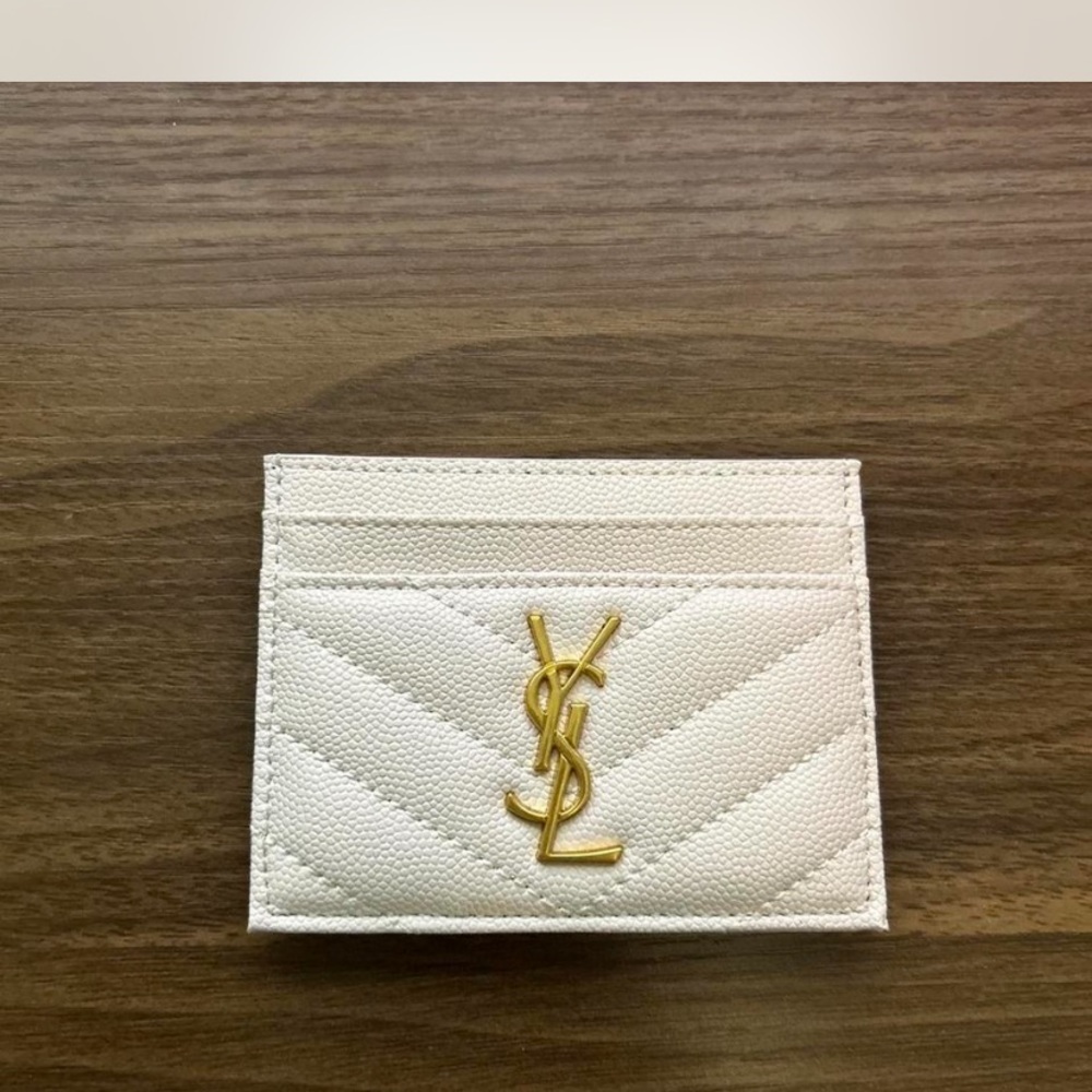 White wallet